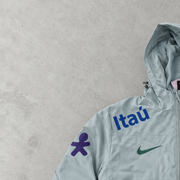 Brasil Nike Windbreaker Grün Rare (L)