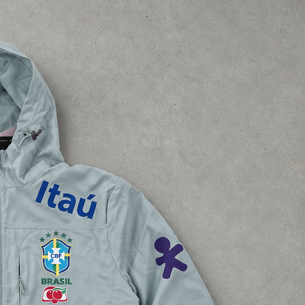 Brasil Nike Windbreaker Grün Rare (L)
