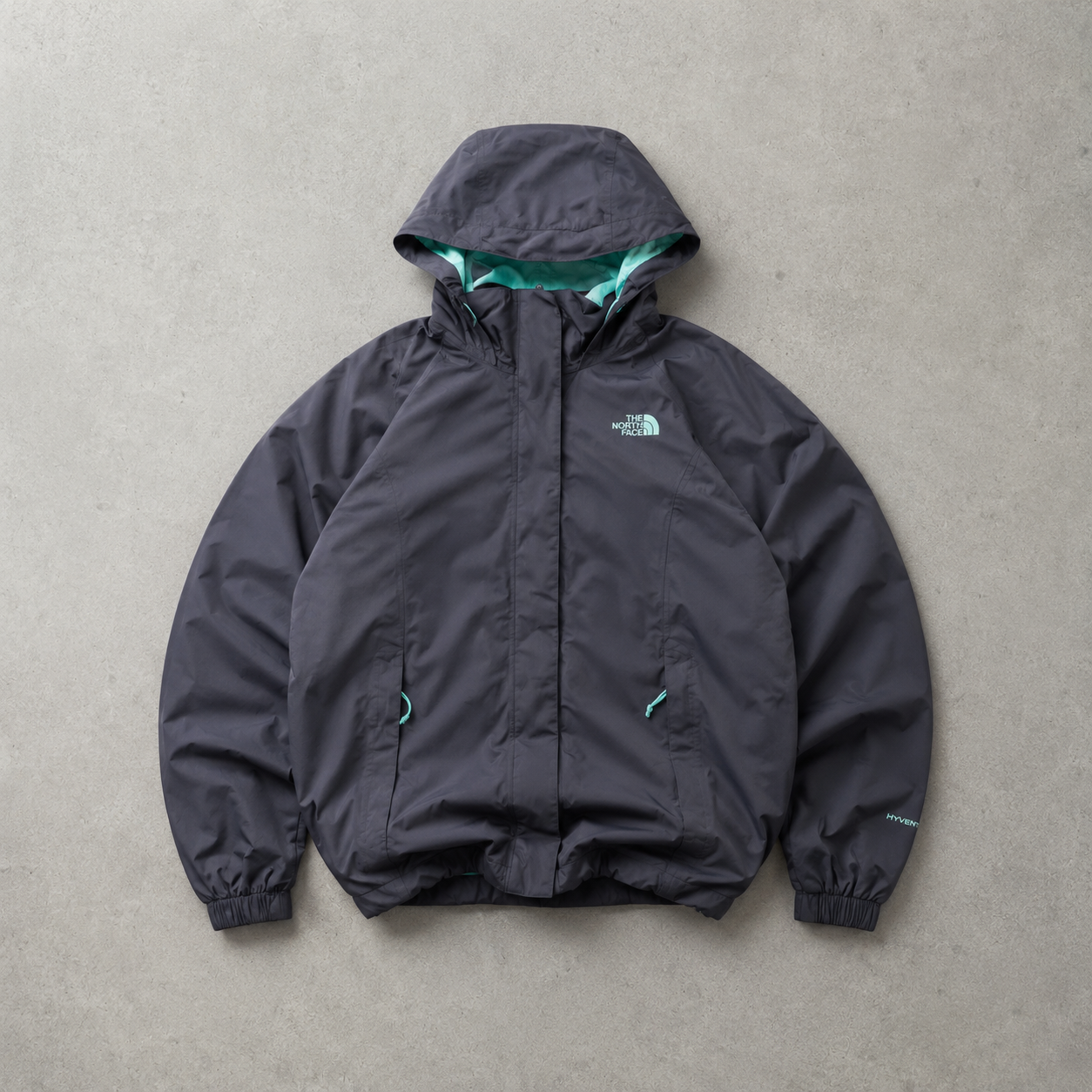 The North Face Track Jacket Purple, Hellblau Rare (XS)