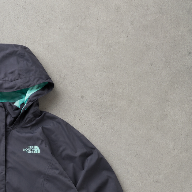 The North Face Track Jacket Purple, Hellblau Rare (XS)