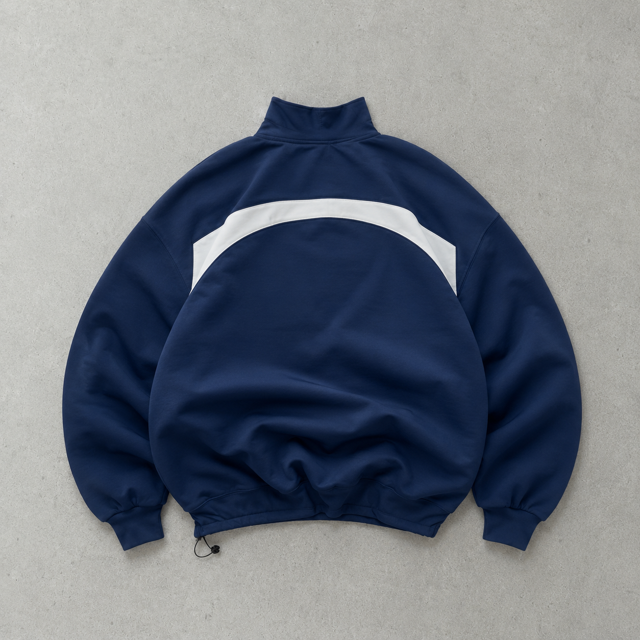 90s Y2K Reebok Windbreaker Navy / White Limited Stitched Logo (L)