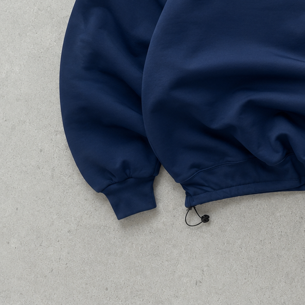 90s Y2K Reebok Windbreaker Navy / White Limited Stitched Logo (L)
