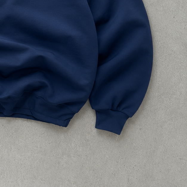 90s Y2K Reebok Windbreaker Navy / White Limited Stitched Logo (L)