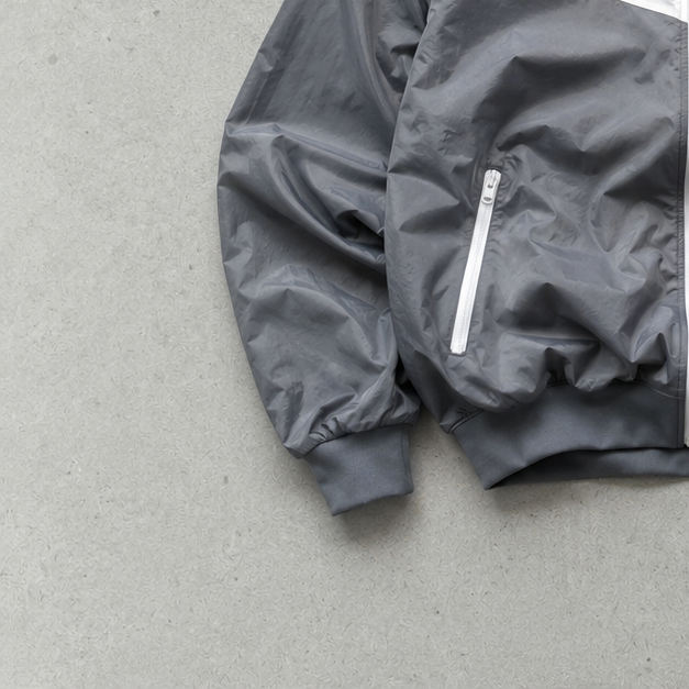 Nike Windbreaker Grey, White Rare (Size L)