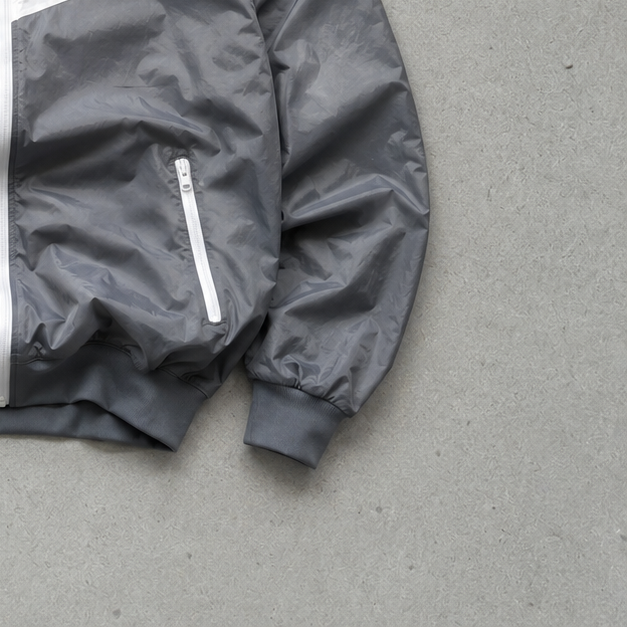 Nike Windbreaker Grey, White Rare (Size L)