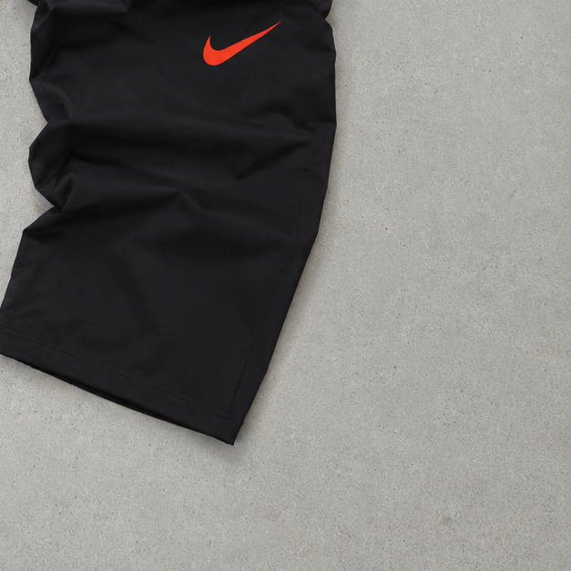 Nike Track Pants Black, Red Rare (XL)