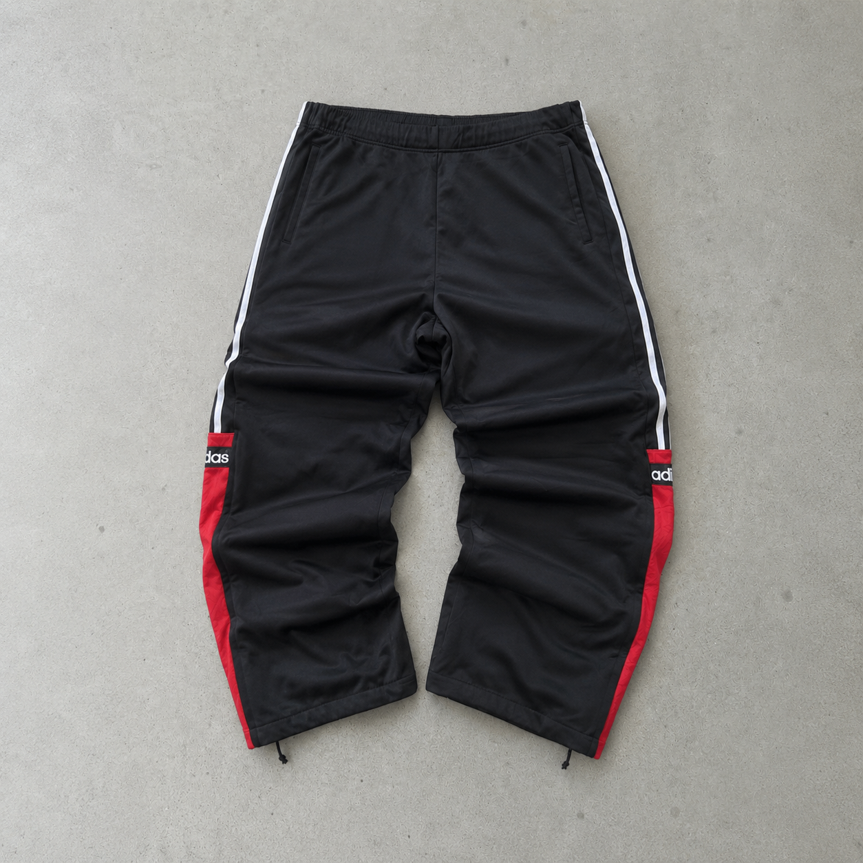 Adidas Jacket Schwarz, Rot Rare (XL)