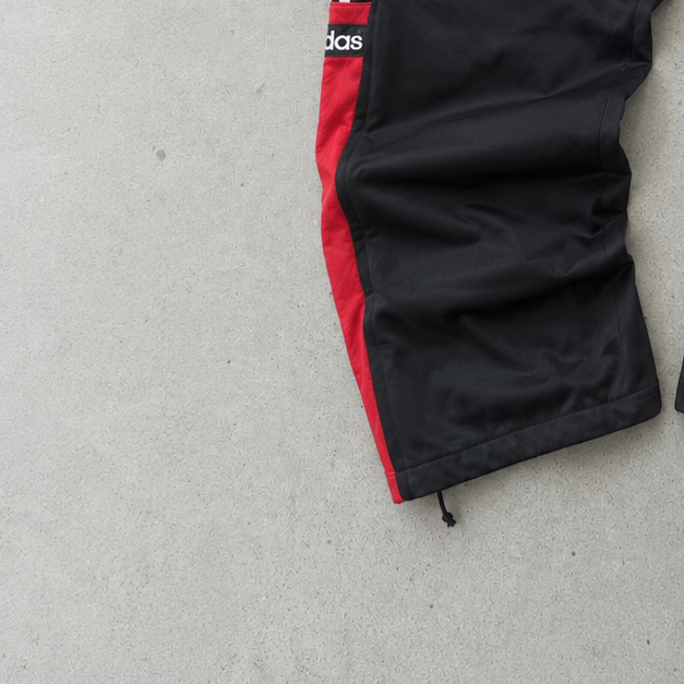 Adidas Jacket Schwarz, Rot Rare (XL)
