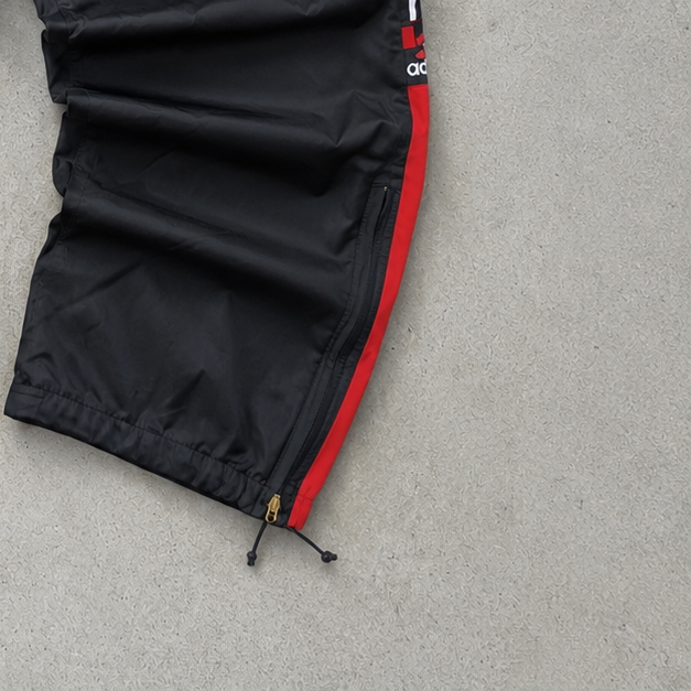 Adidas Jacket Schwarz, Rot Rare (XL)