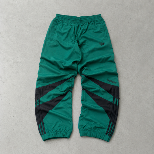 ADIDAS Rain Pants Green / Black Rare (L)
