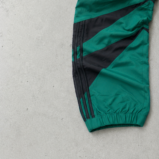 ADIDAS Rain Pants Green / Black Rare (L)