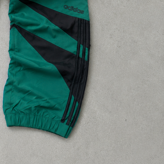 ADIDAS Rain Pants Green / Black Rare (L)