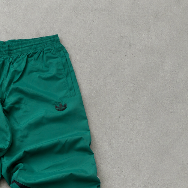 ADIDAS Rain Pants Green / Black Rare (L)