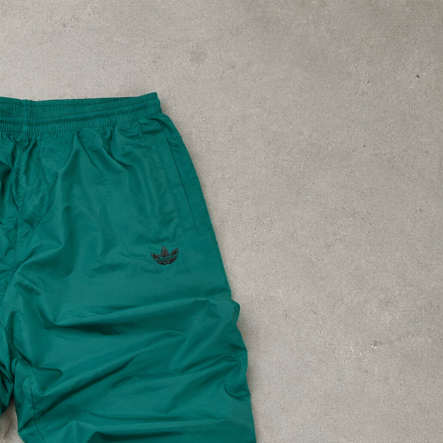 ADIDAS Rain Pants Green / Black Rare (L)
