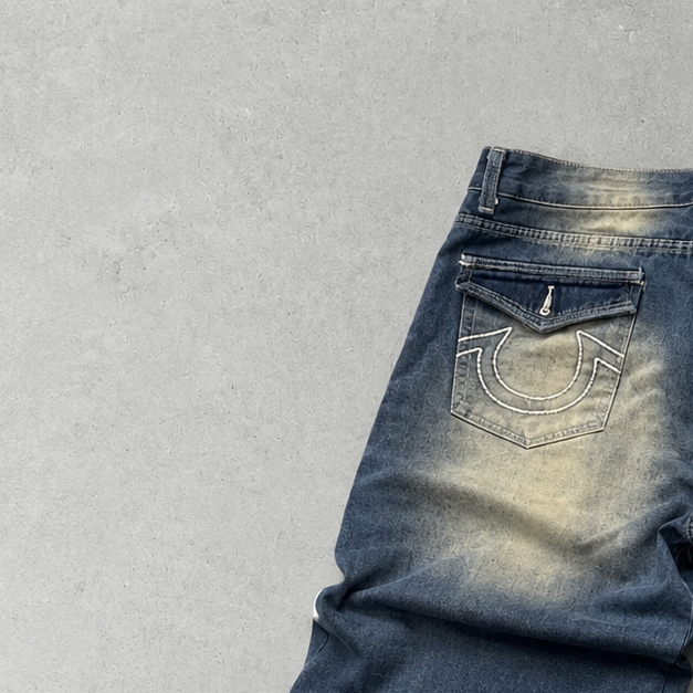 Vintage True Religion Jeans Blau Rare (L)