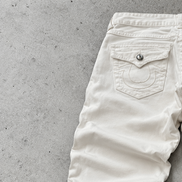 True Religion Jeans White Rare (Universal)
