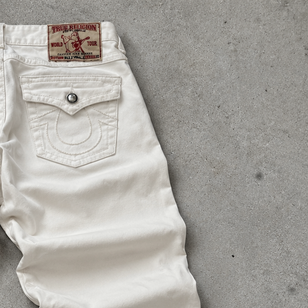 True Religion Jeans White Rare (Universal)