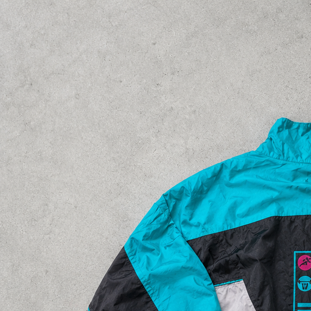 Vintage Nike Windbreaker Black, Grey Rare (XL) Stitched Logo