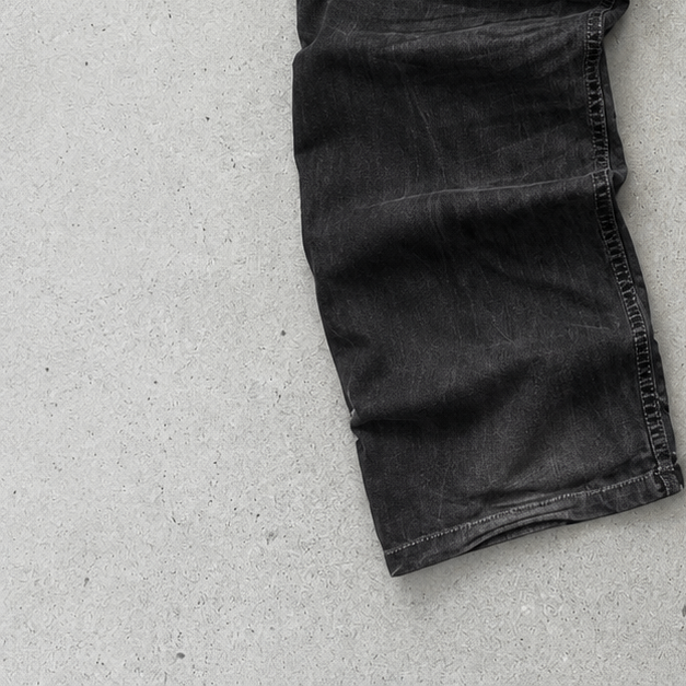 Y2K Armani Jeans Straight Fit Jeans Black Limited (W33 | DE 48)