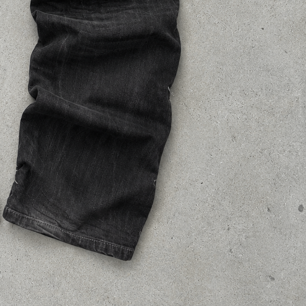 Y2K Armani Jeans Straight Fit Jeans Black Limited (W33 | DE 48)