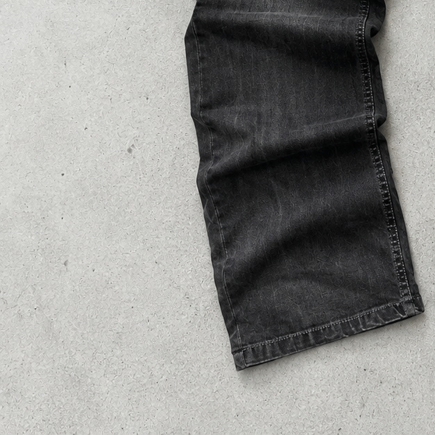Y2K Armani Jeans Straight Fit Jeans Black Limited (W33 | DE 48)
