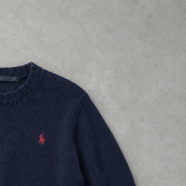 Ralph Lauren Sweater Navy Rare (S)