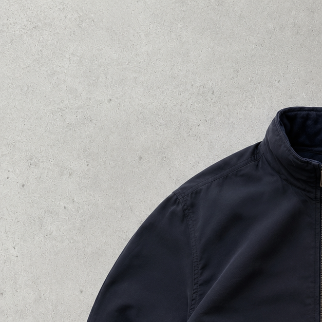 Ralph Lauren Harrington Jacket Navy Limited Stitched Logo (XS)
