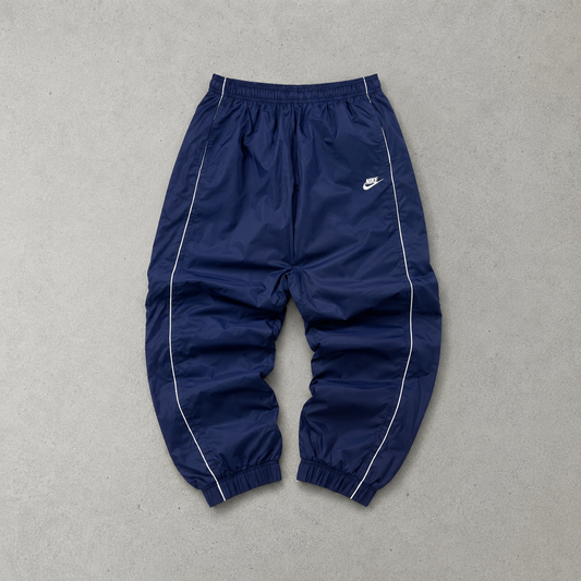 80s Y2K Nike Track Pants Marineblau Rare (M)