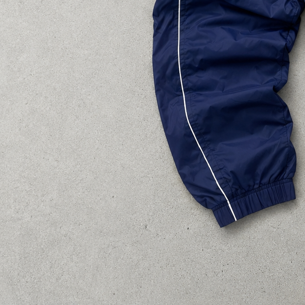 80s Y2K Nike Track Pants Marineblau Rare (M)