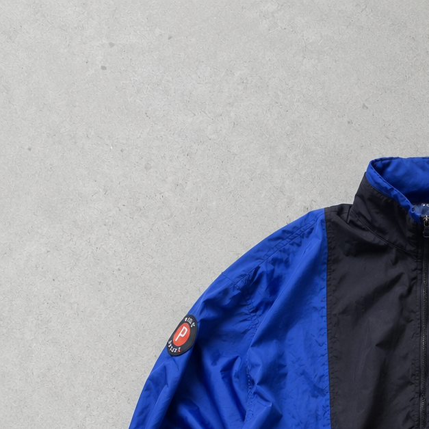 Polo Sport 90s Ralph Lauren Windbreaker Black Blue Limited (L)