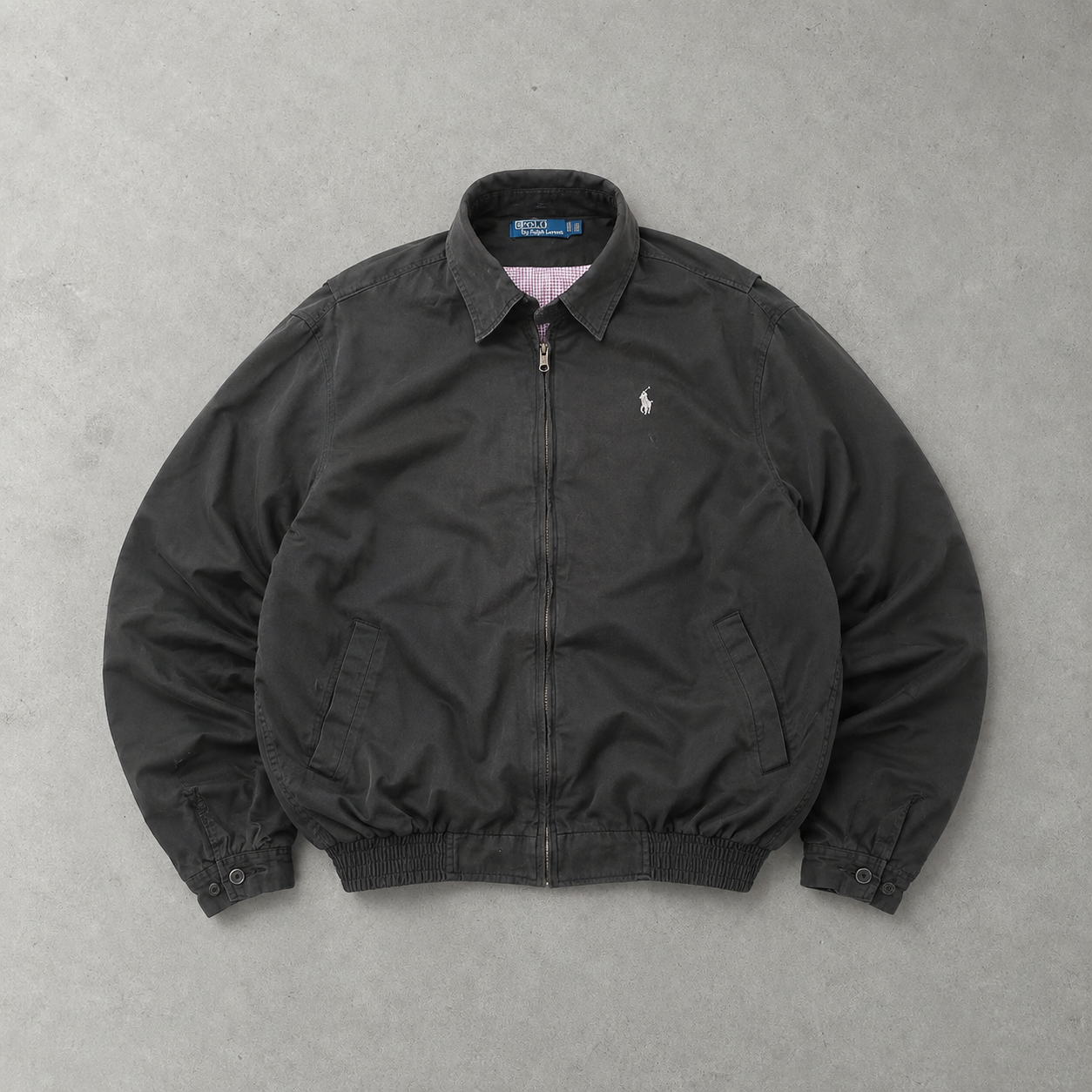 Ralph Lauren Harrington Jacket Schwarz Rare (M)