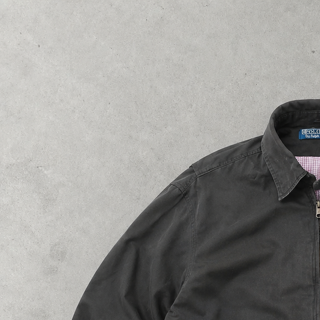 Ralph Lauren Harrington Jacket Schwarz Rare (M)