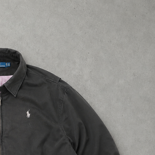 Ralph Lauren Harrington Jacket Schwarz Rare (M)
