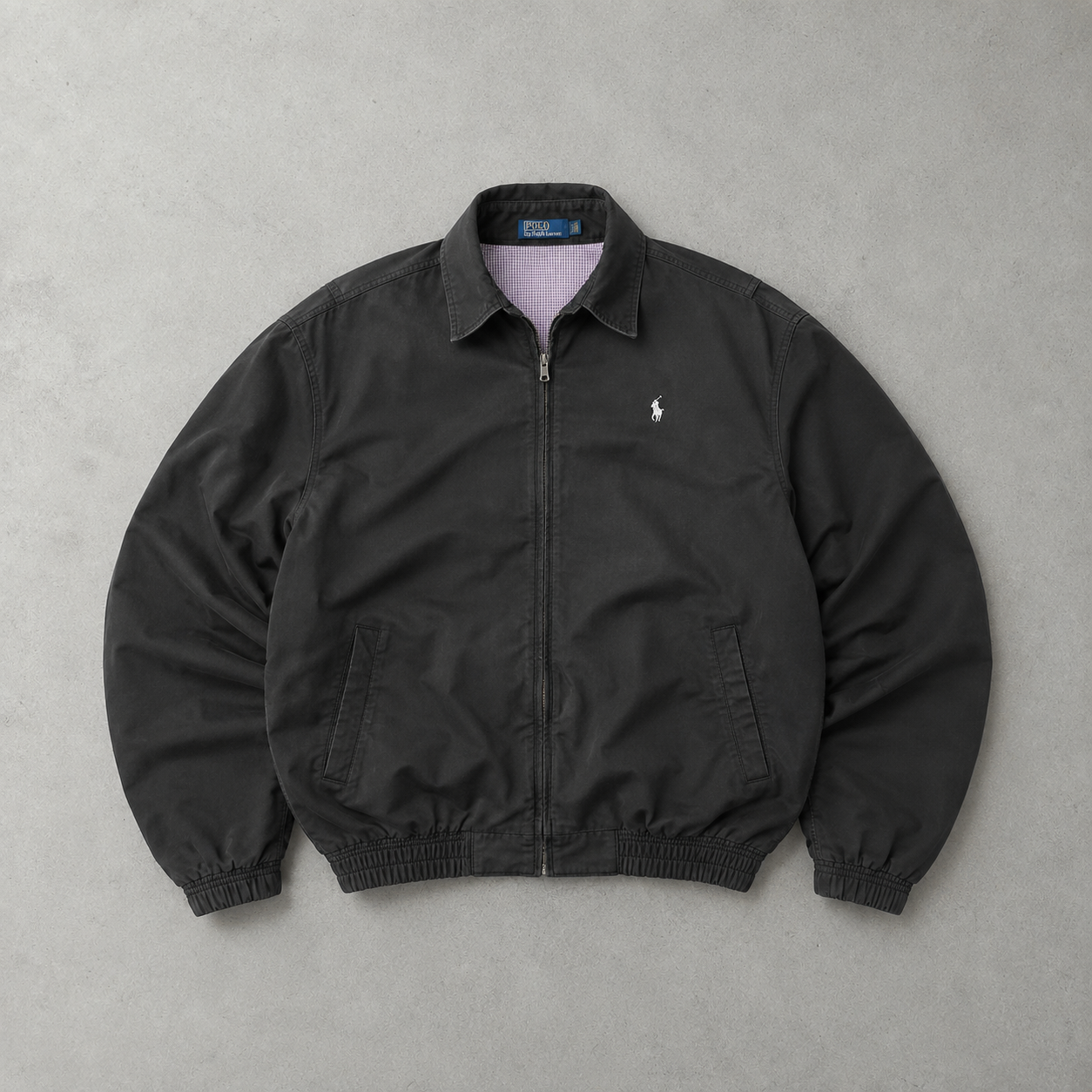 Ralph Lauren Harrington Jacket Schwarz Rare (M)