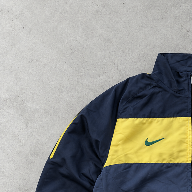 Brasilien Nike Track Jacket Gelb, Schwarz Limited (M)