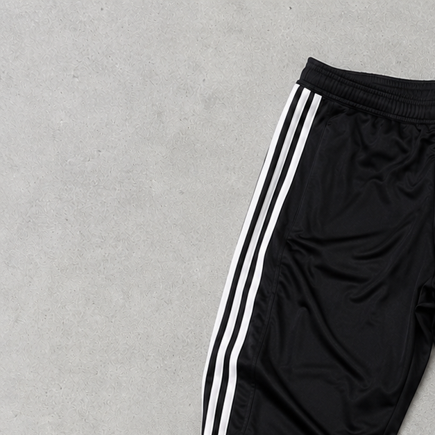 ADIDAS Rain Pants Black / White Limited (L)