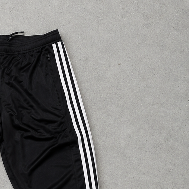 ADIDAS Rain Pants Black / White Limited (L)