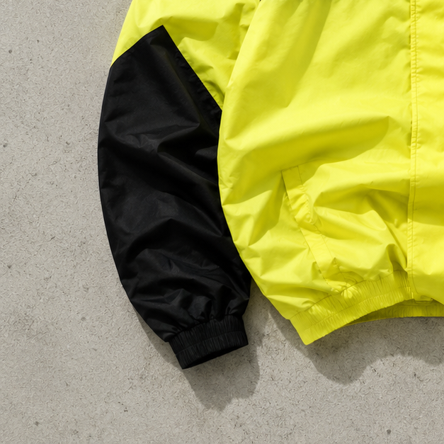 The North Face Windbreaker Yellow, Black Rare (S)