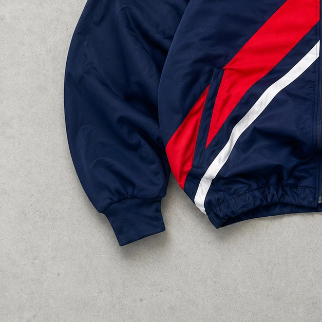 Y2K Reebok Hoodie Navy / Red Limited (L)