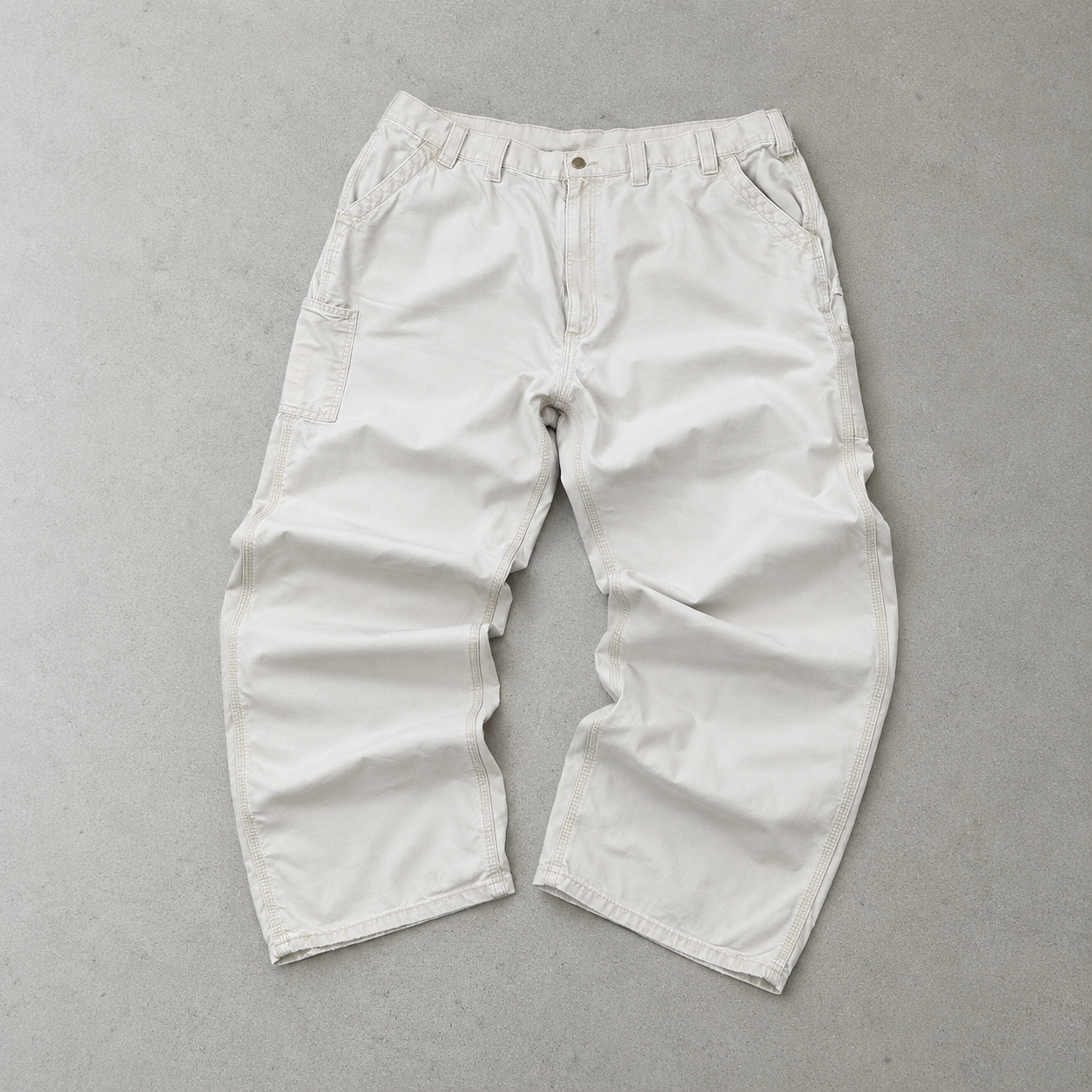 Carhartt Carpenter Pants Creme Rare (W48 | DE 64)