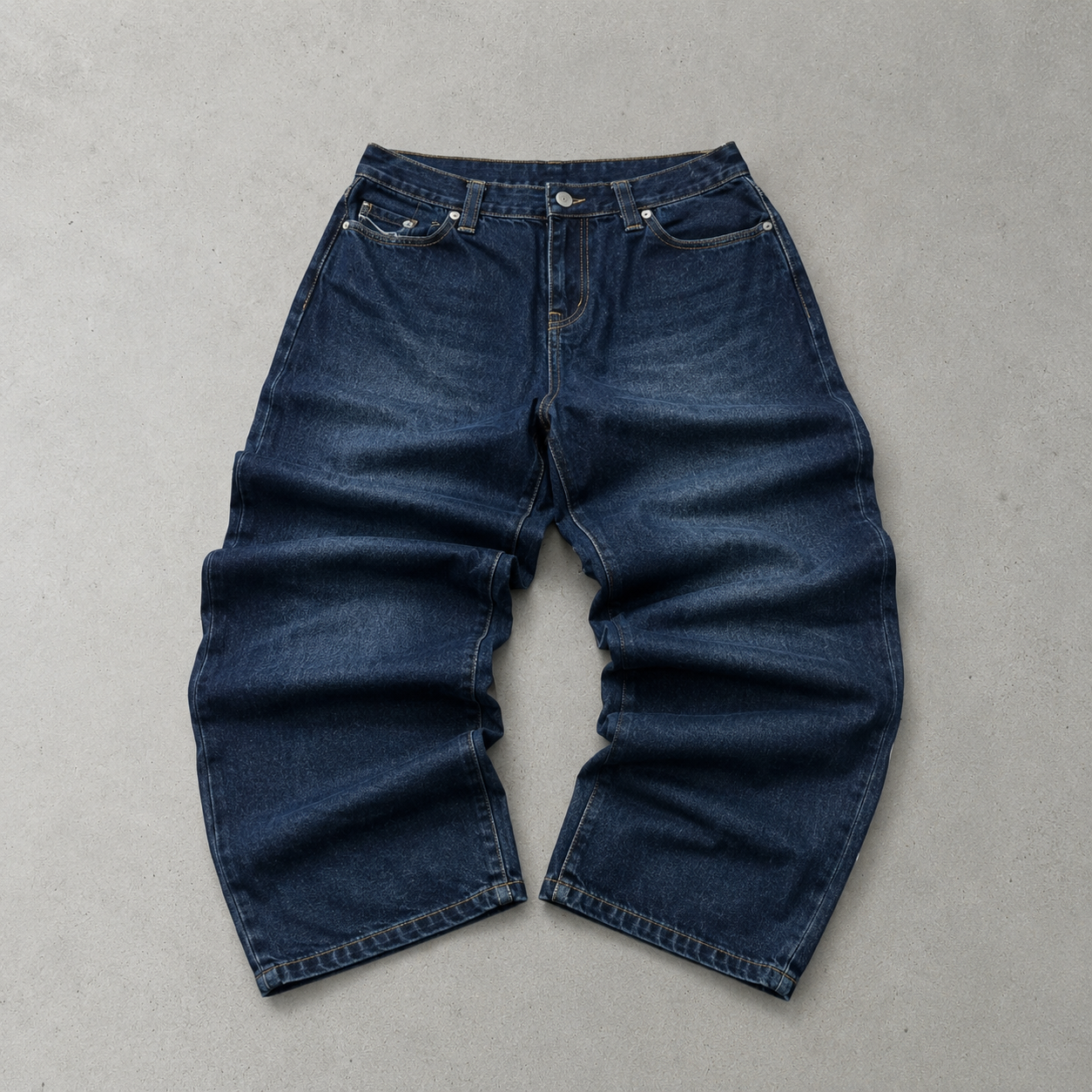 Y2K True Religion Jeans Marineblau, Blau Limited (S)
