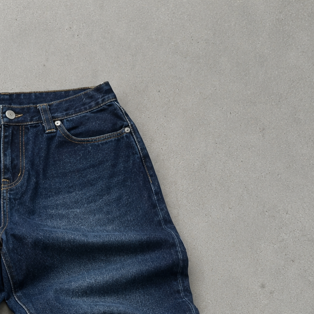 Y2K True Religion Jeans Marineblau, Blau Limited (S)