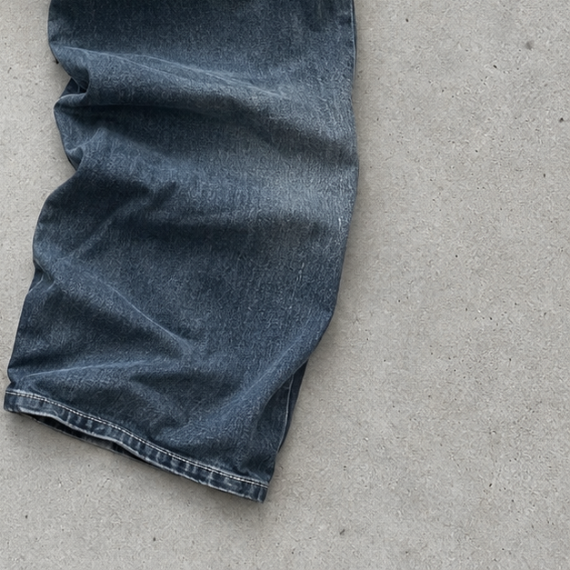 True Religion Jeans Blue Rare Stitched Logo (M)