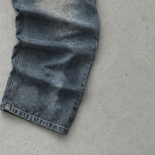 True Religion Jeans Blue Rare Stitched Logo (M)