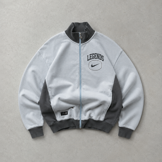 Nike Jacket Grey, White Limited (S)