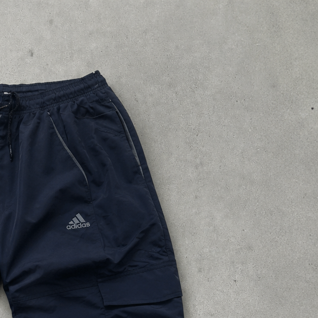Adidas Jacket Marineblau, Hellblau Rare (XL)