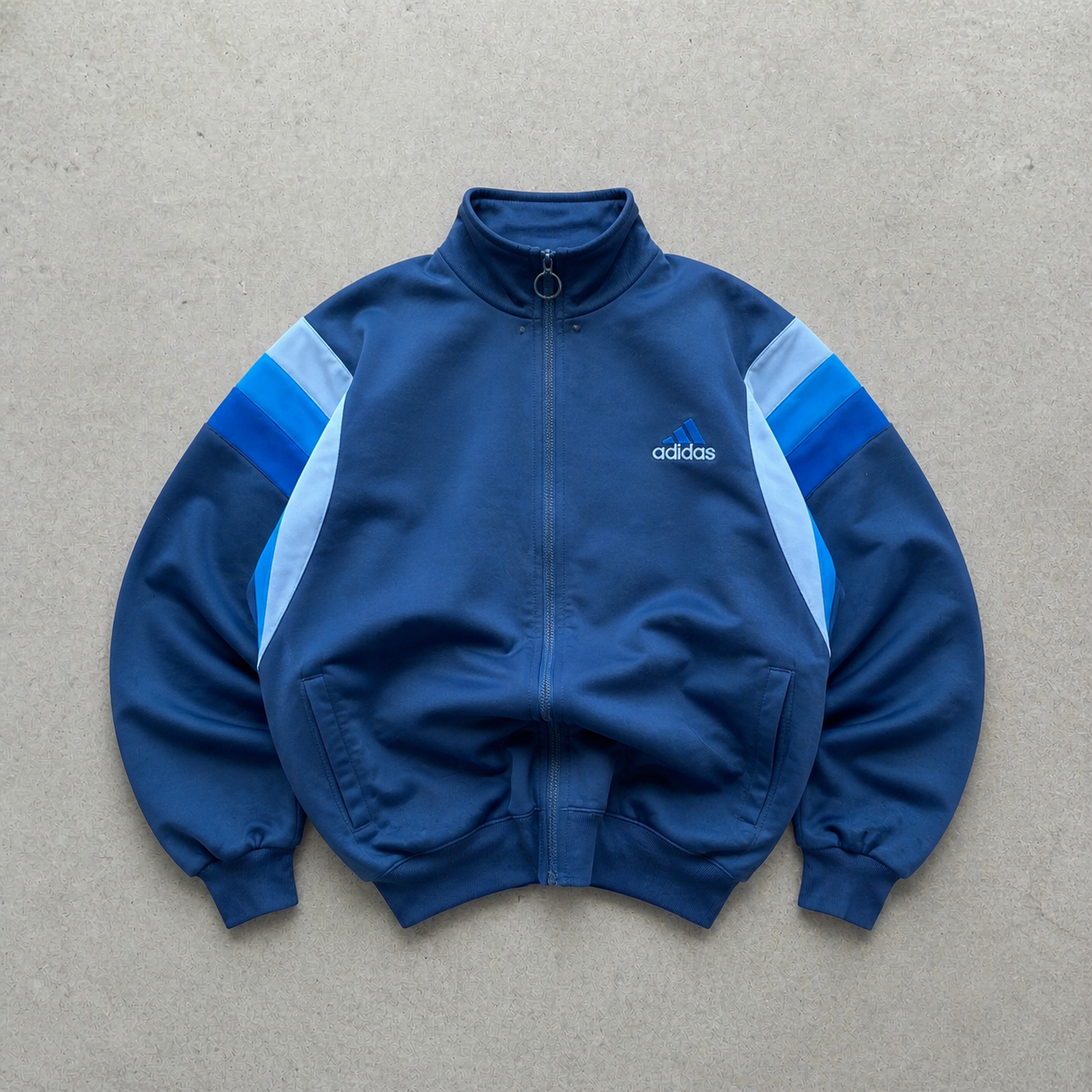 Adidas Vest Blau Rare (L) Stitched Logo
