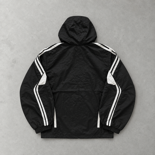 2003 Adidas Windbreaker Schwarz Selten (S)
