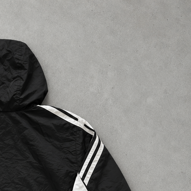 2003 Adidas Windbreaker Black Rare (S)