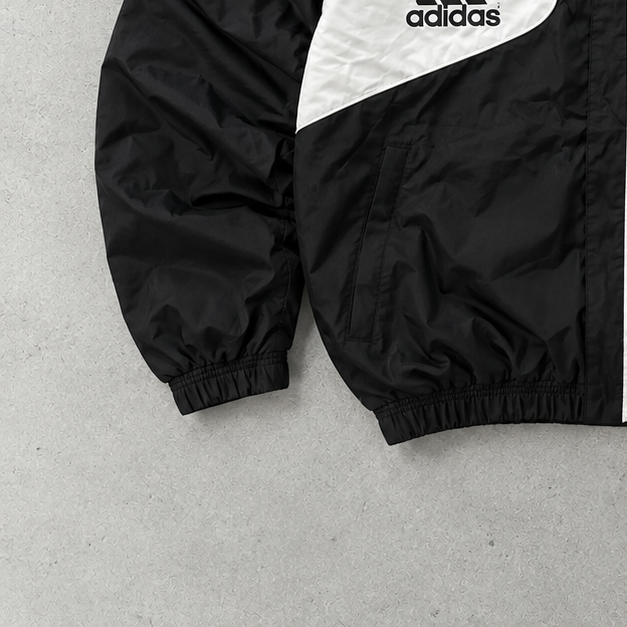2003 Adidas Windbreaker Black Rare (S)